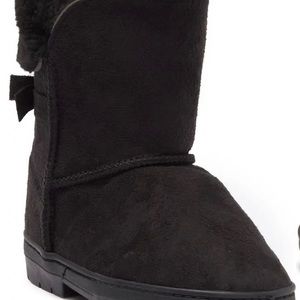 Girl microsuede winter boots